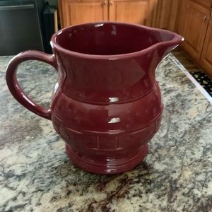 Longaberger 2 quart pitcher.